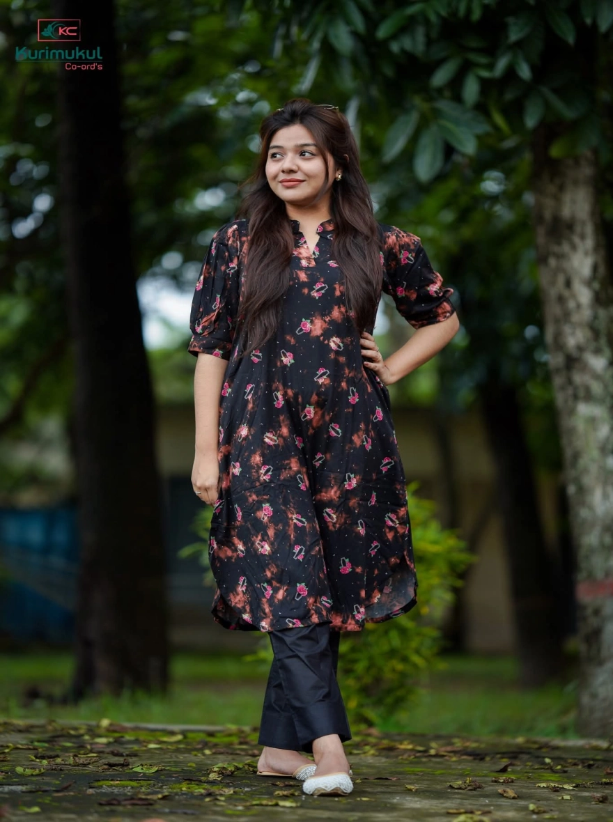 Kurimukul Digital Printed Lilen Co-ords