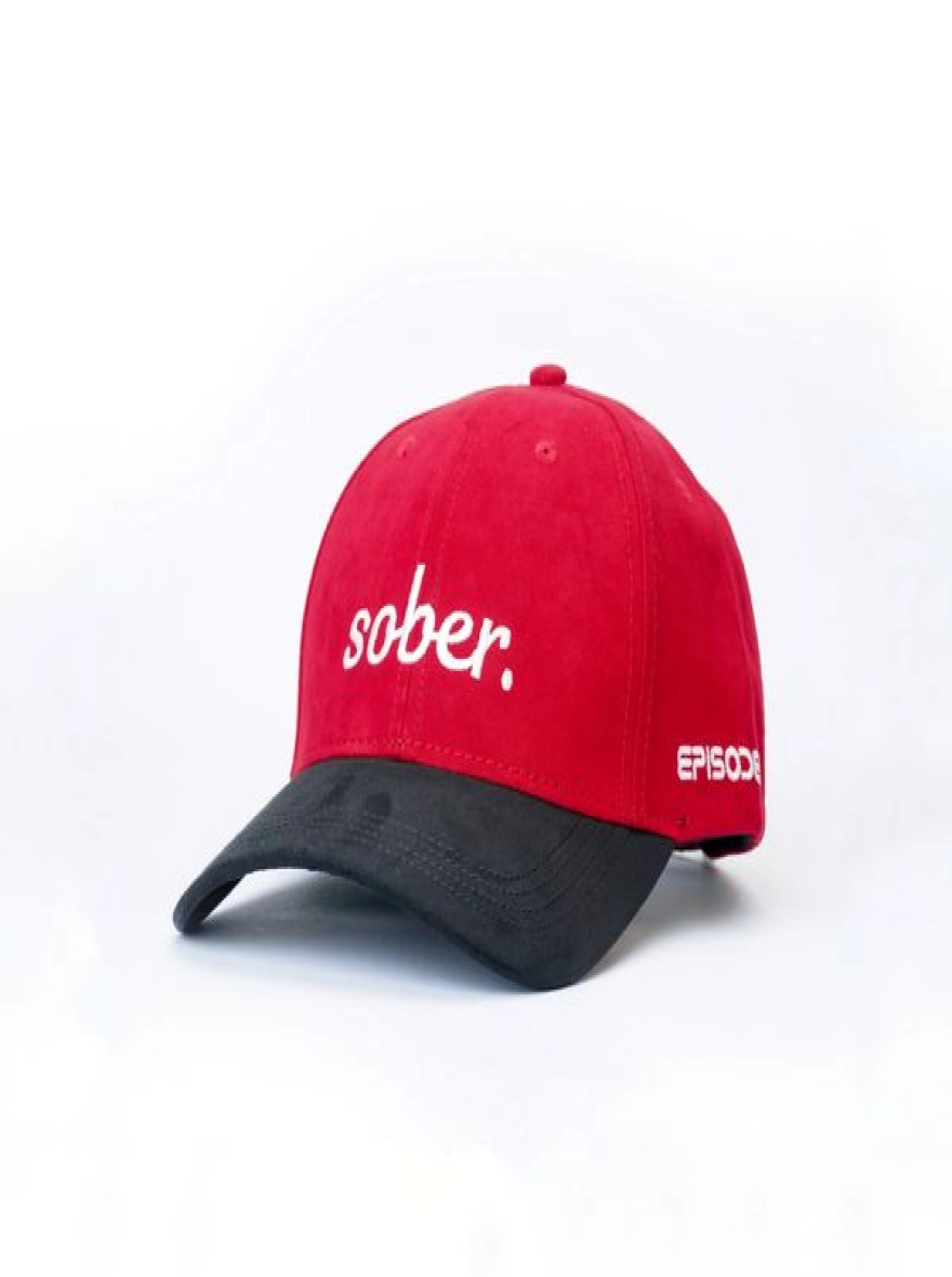 Episodes Sober Red Suede Cap