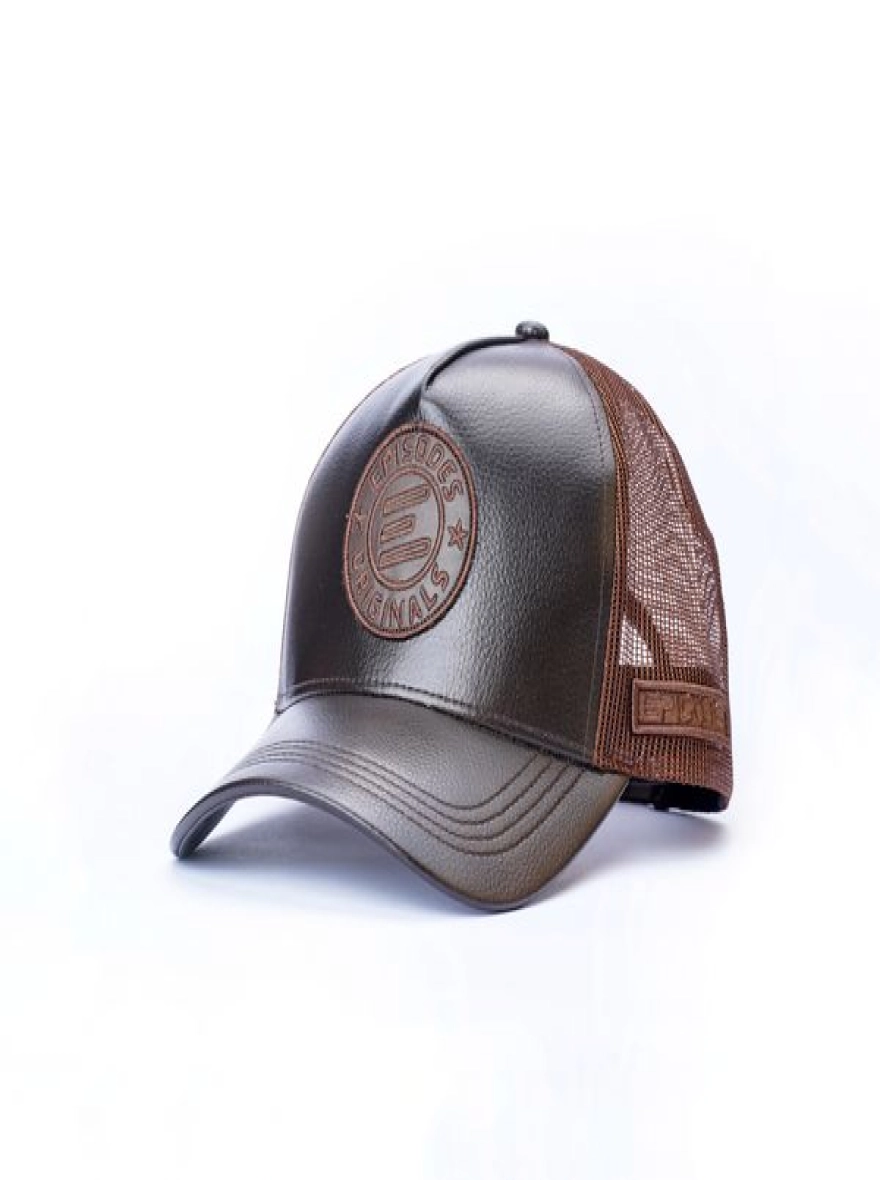 Episodes Original Trucker Faux Leather Cap