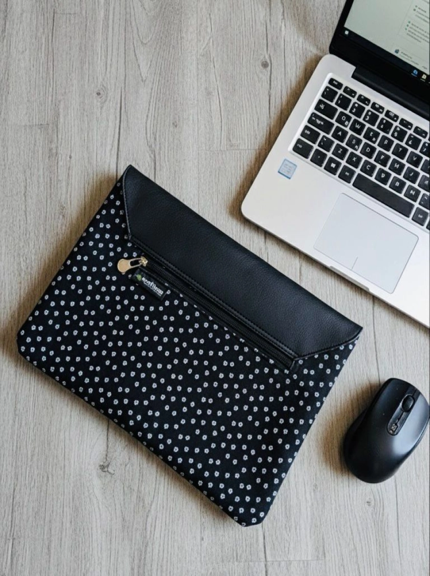 Midnight Floral Laptop Sleeve