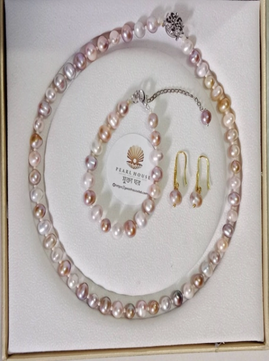 Original Fresh water pearl Necklace Set