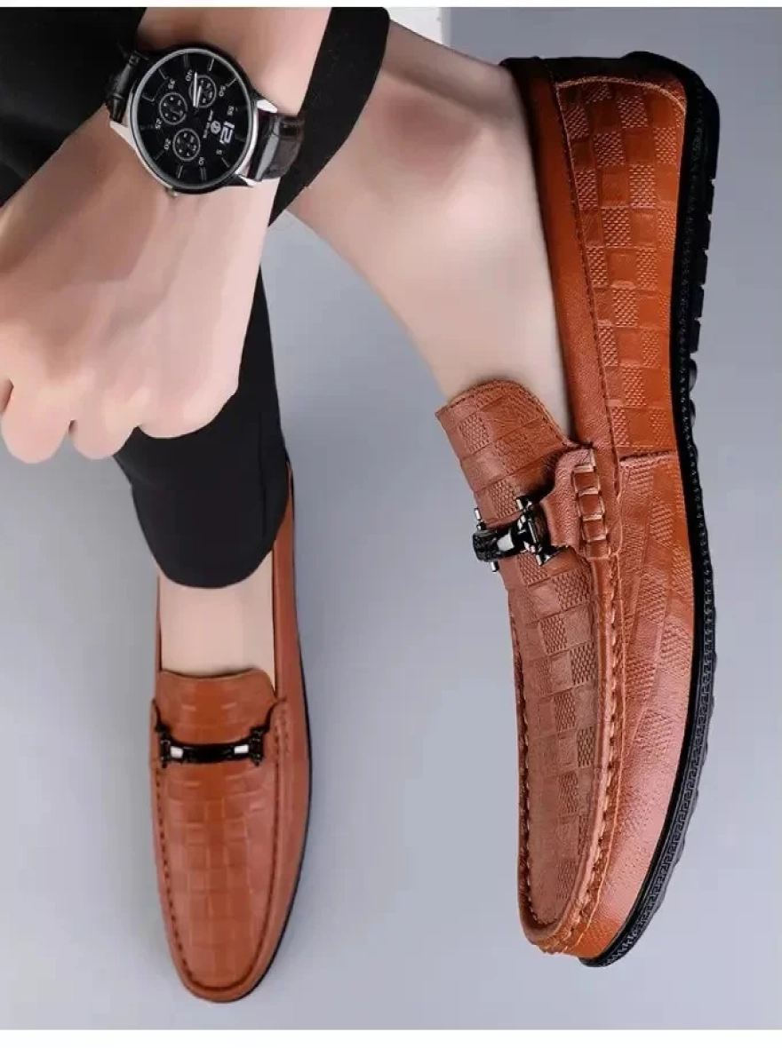 RS Super Men's Premium Full Grain Leather Loafers