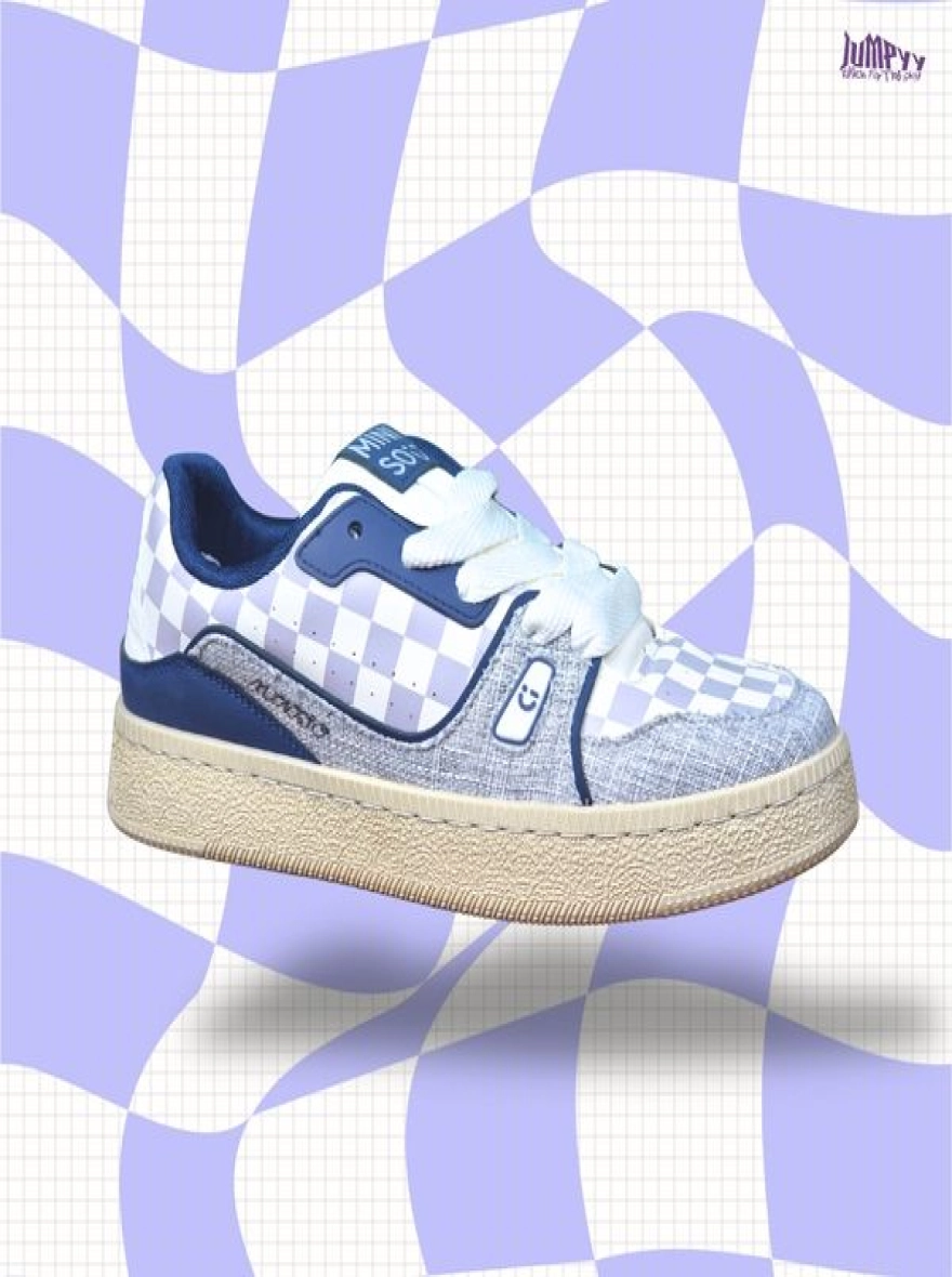 Pixel Pop - Check Myth | Stylish Retro Sneaker