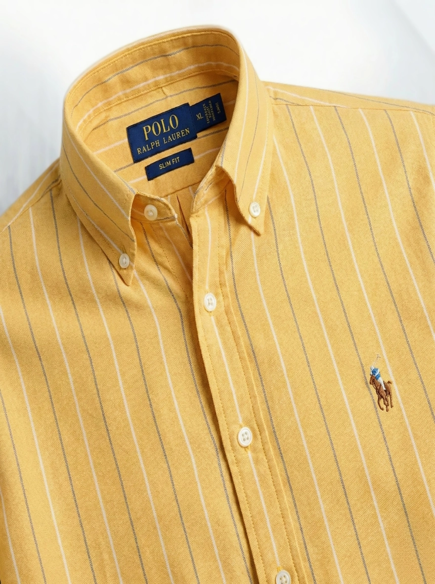 RL premium Mustard Orange Stripe