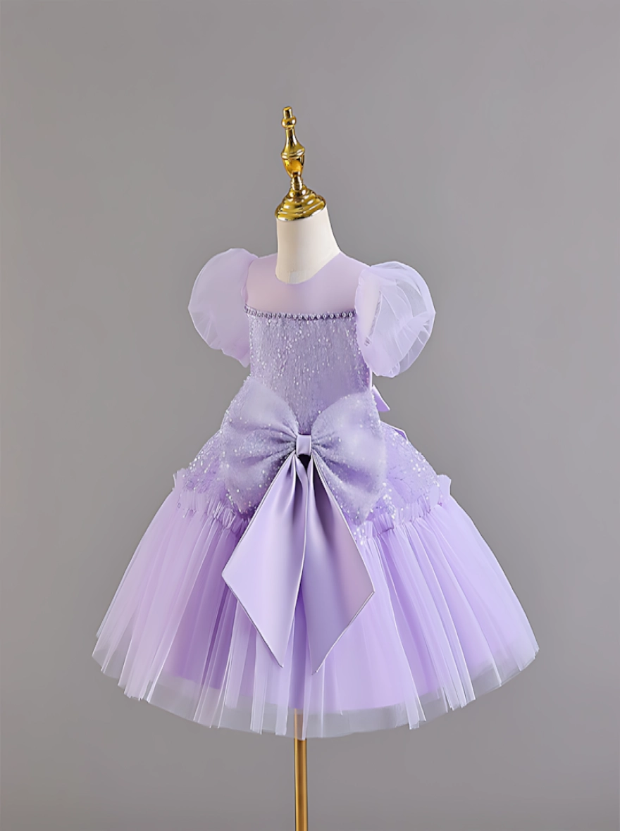 Imported China Gorgeous Princess Pale Frock