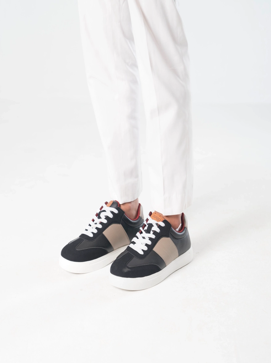 Zuqo Men's Sneaker : Prime Black