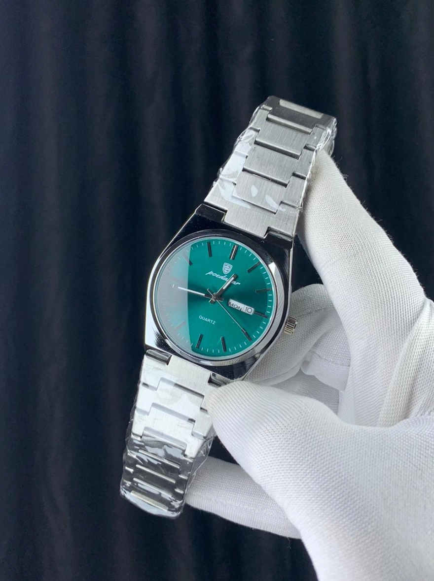 Poedagar 930 Emerald- Stainless Steel Men’s Watch