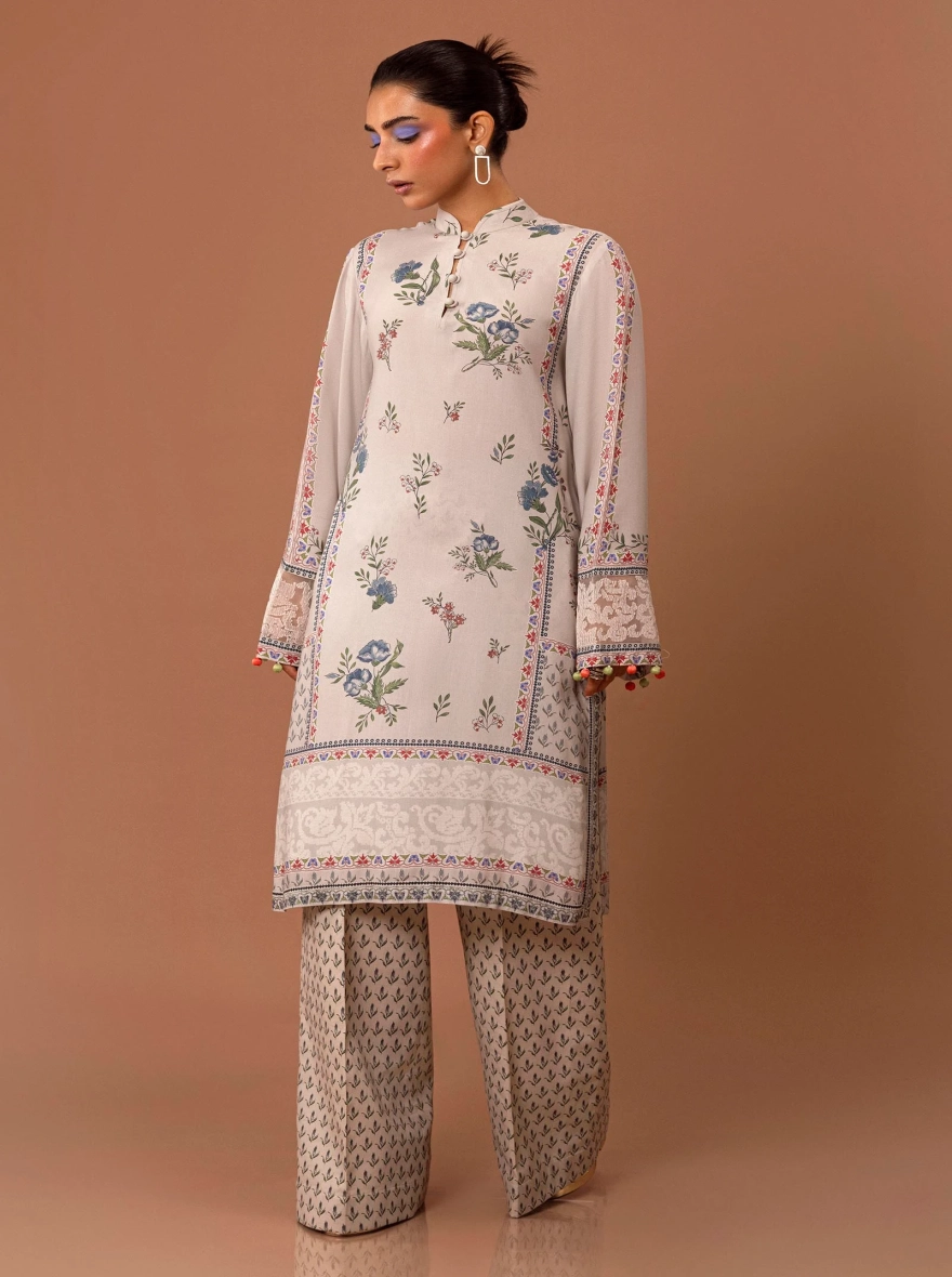 Sana Safinaz Mahay – Digital Printed Linen & Cambric Two-Piece Suit