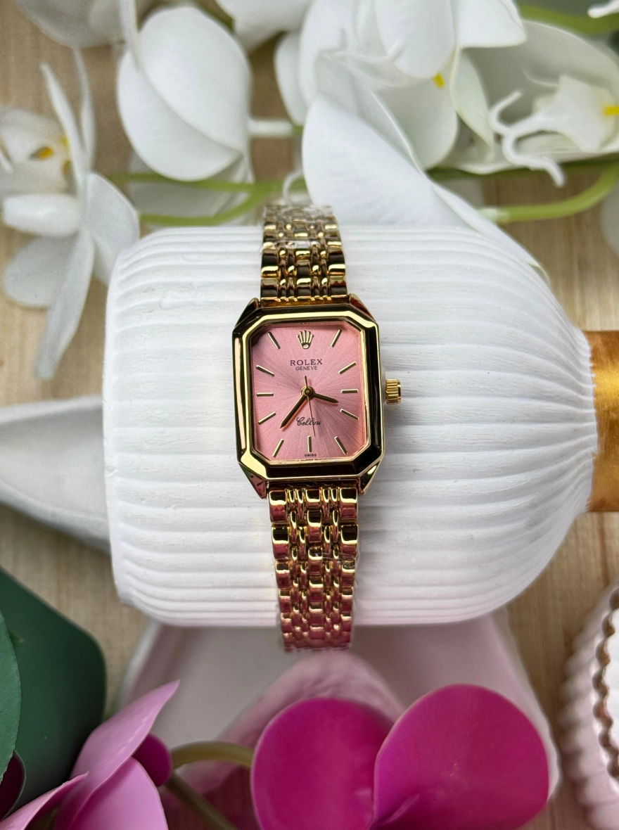 Rolex Geneve Cellini 18K Gold Ladies' Watch