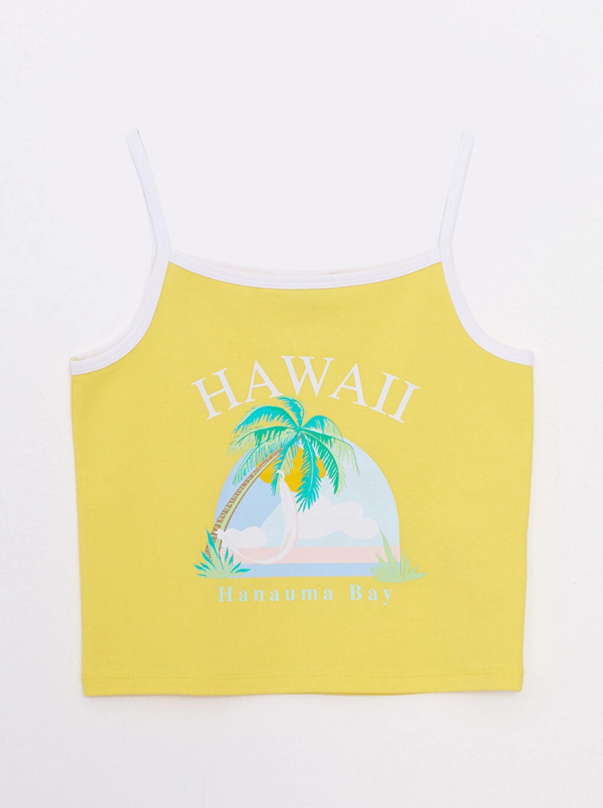 HAWAI Women's Yellow Tank Top