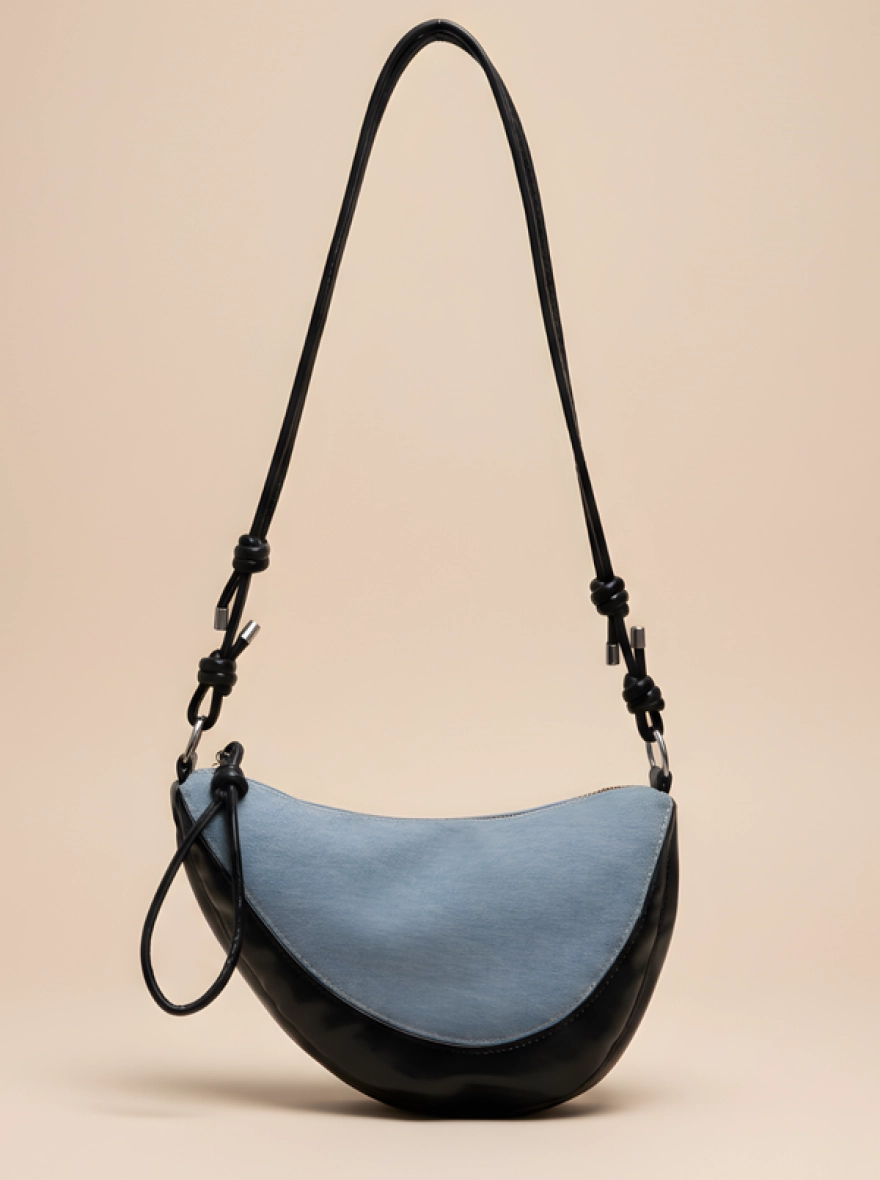 Élégante Curve Saddle Bag