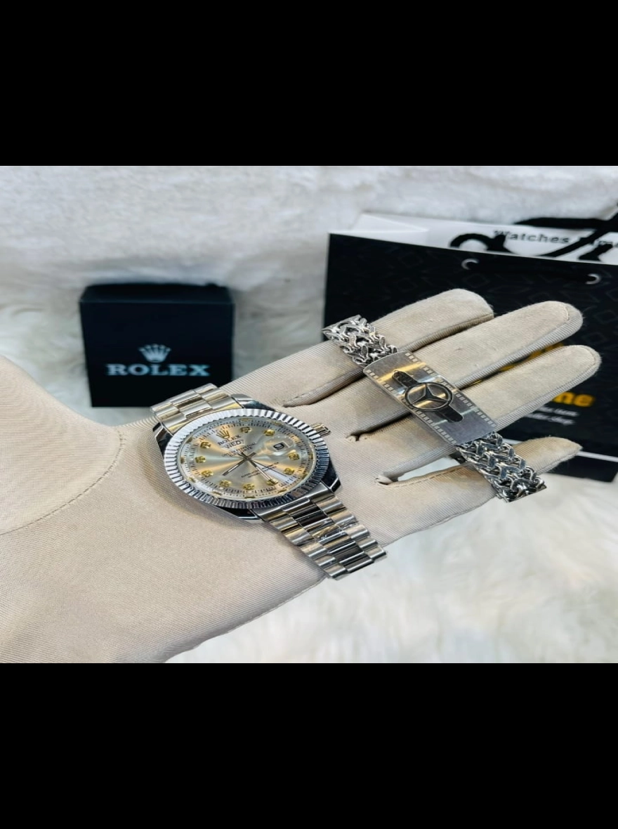 Rolex Oyster Day-Date "Platinum Silver" Executive Set