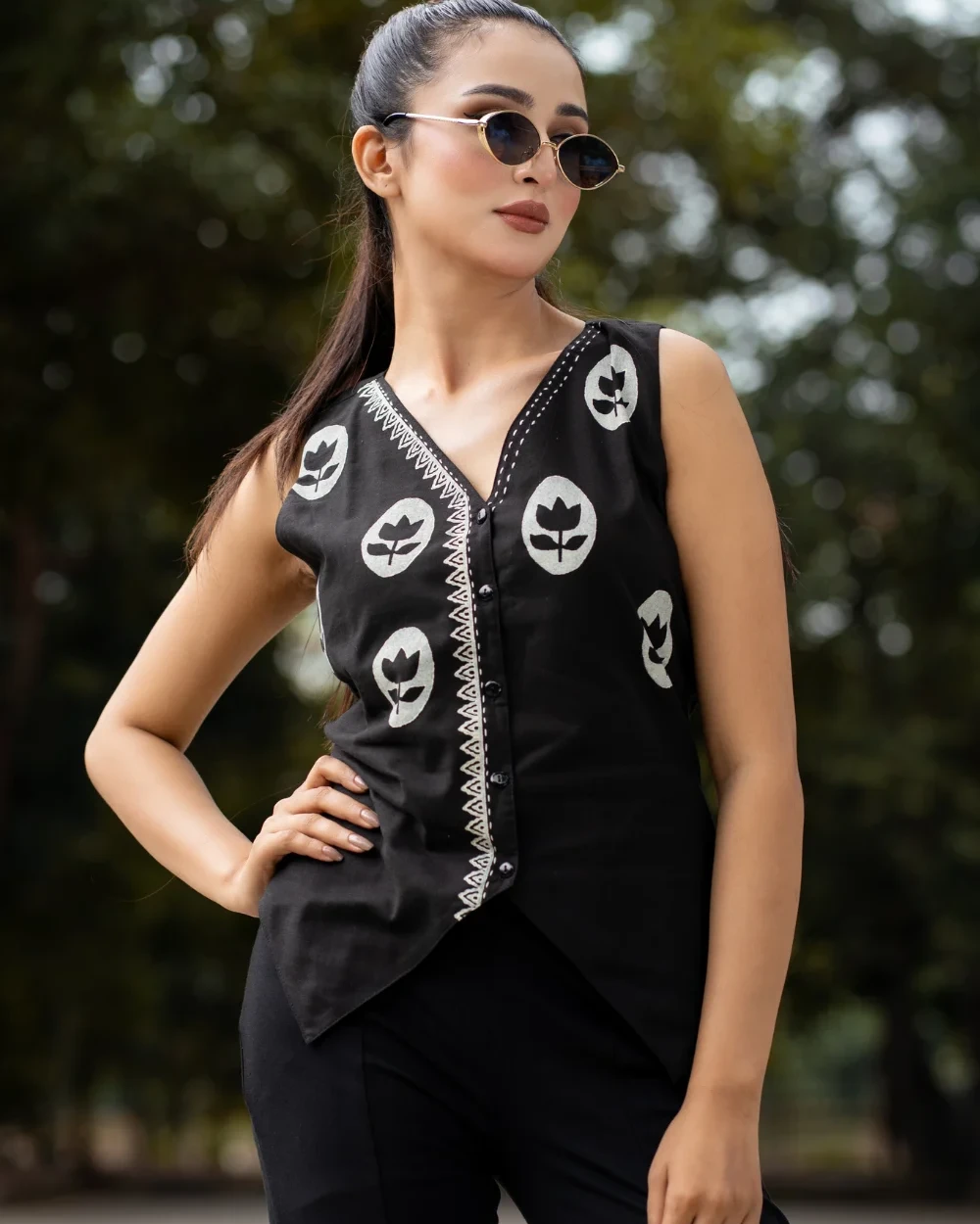 Black Attire Koti