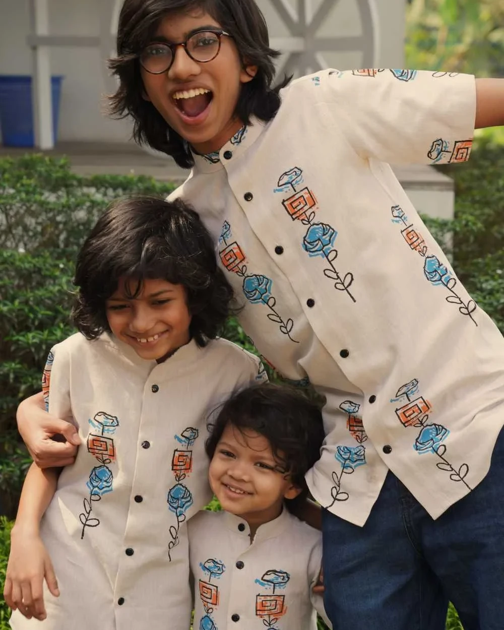 Blue Rose Shirt