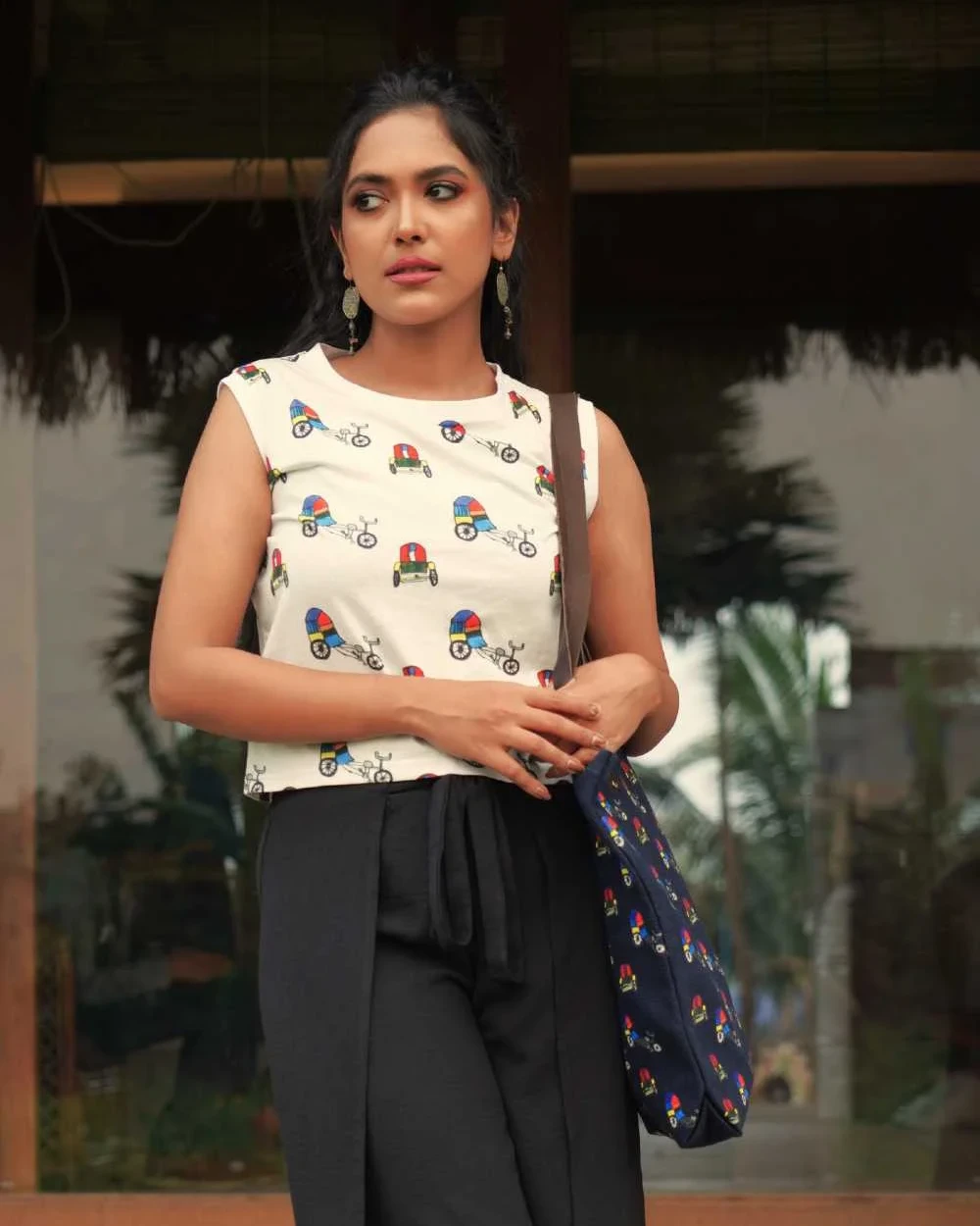 Rickshaw Crop Top
