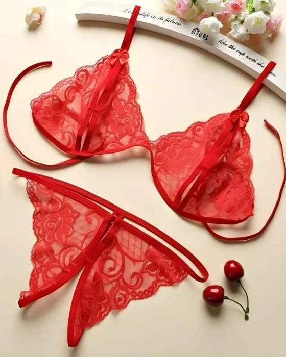 Transparent Bikini Set (Free Size)