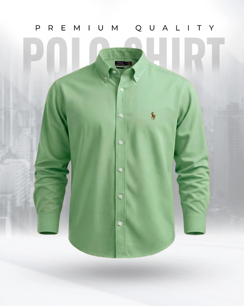 RL Premium Mint Solid Shirt