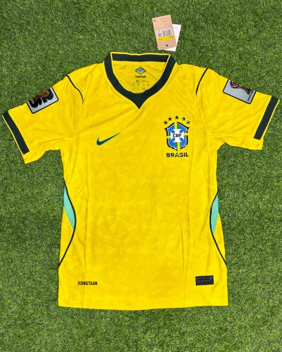 Brazil Home T-Shirt Half Sleeve Fan Edition Jersey Kit 2026