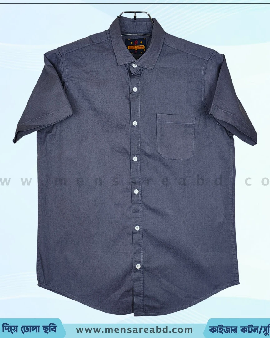 Cotton Half Sleeve Shirt - 1695