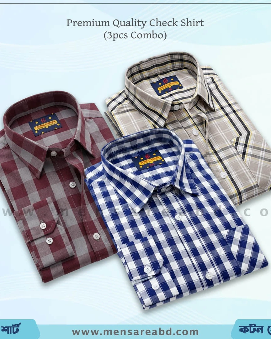 Cotton Check Shirt - 1771