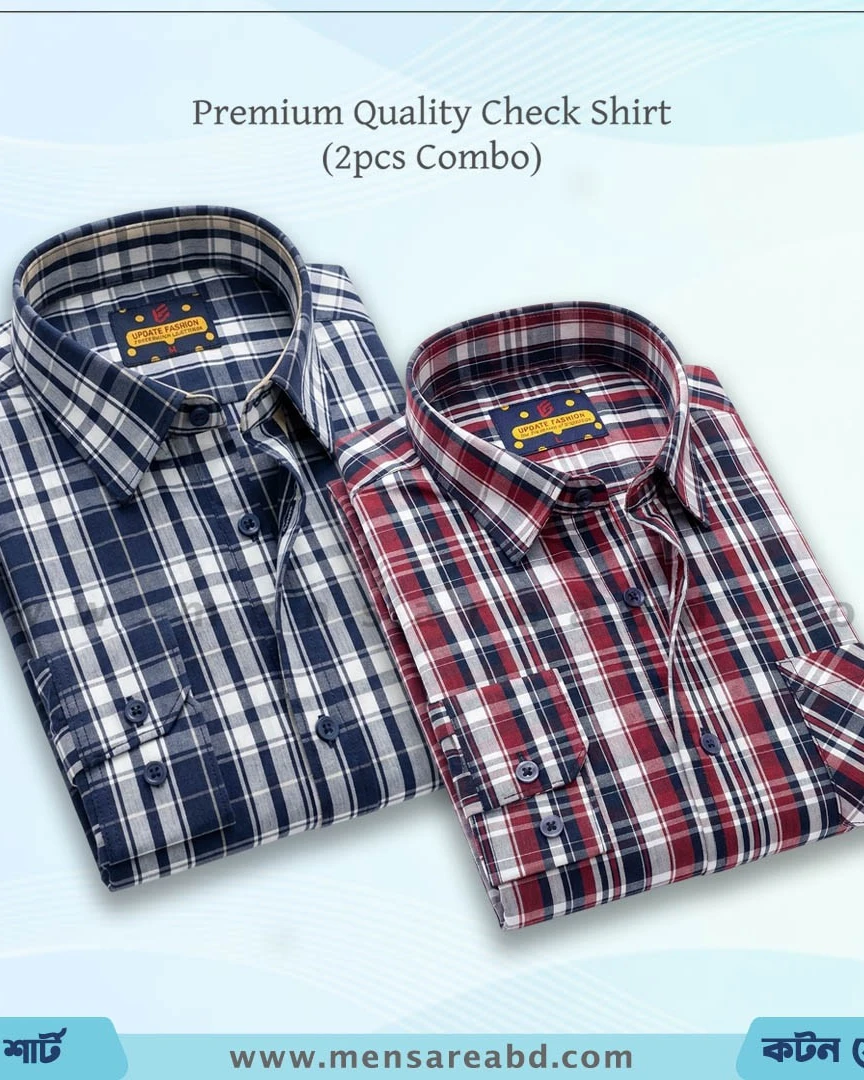 Cotton Check Shirt - 1765