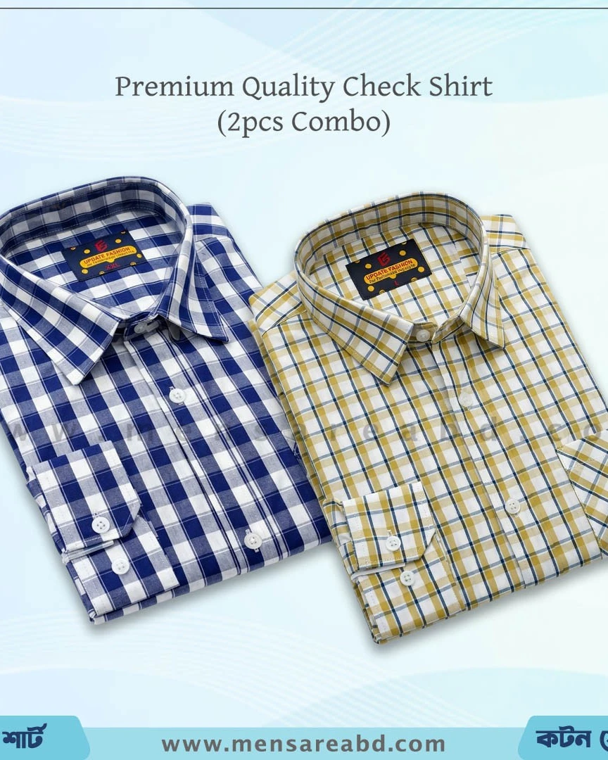 Cotton Check Shirt - 1764