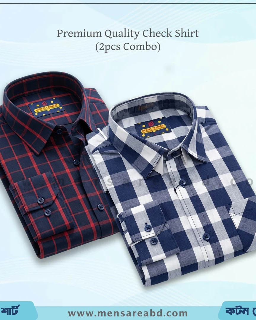 Cotton Check Shirt - 1763