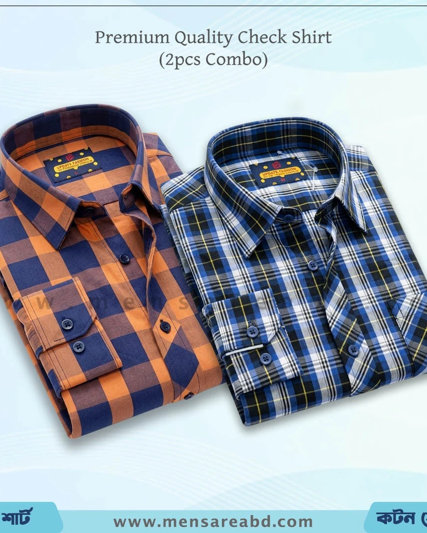 Cotton Check Shirt - 1759