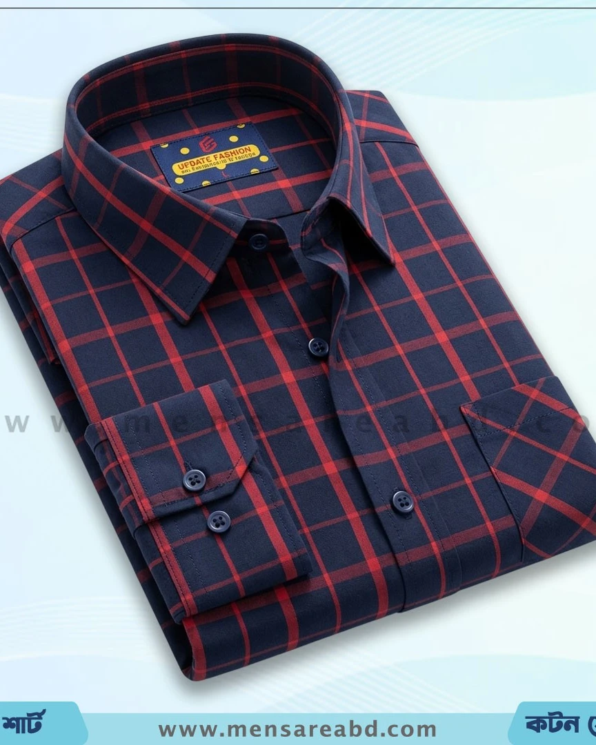 Cotton Check Shirt - 1756