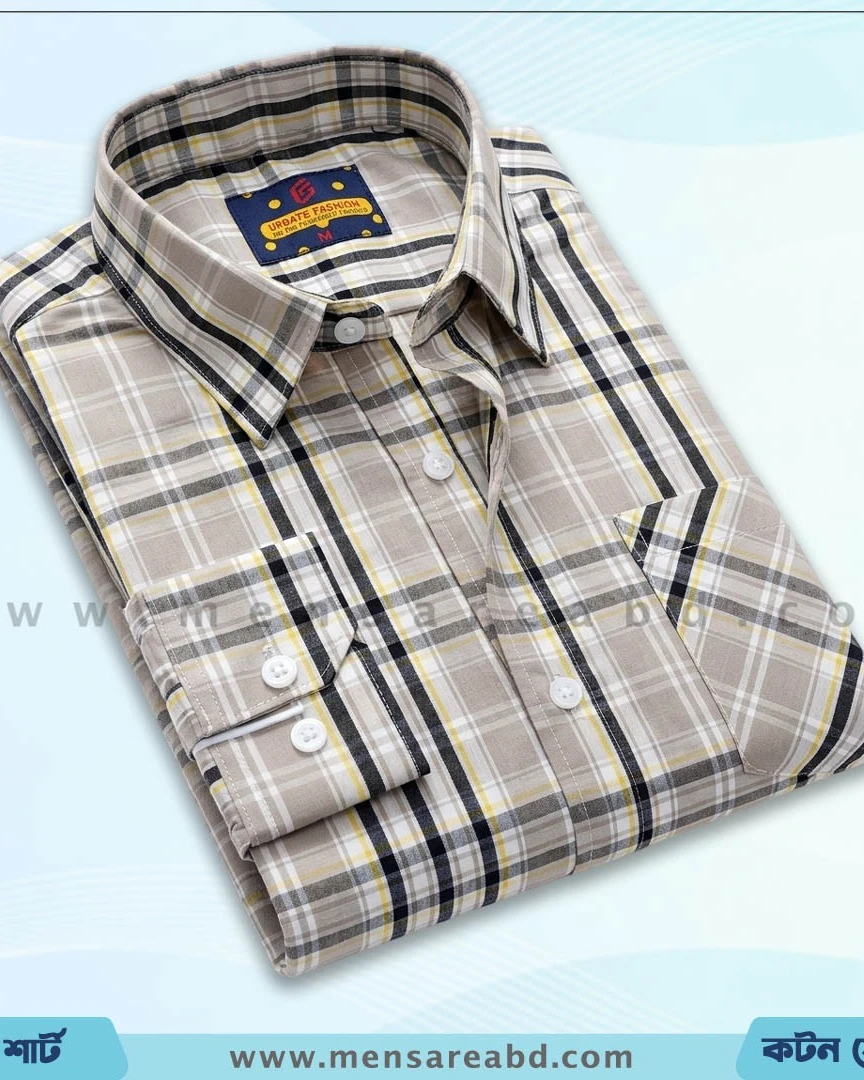 Cotton Check Shirt - 1755