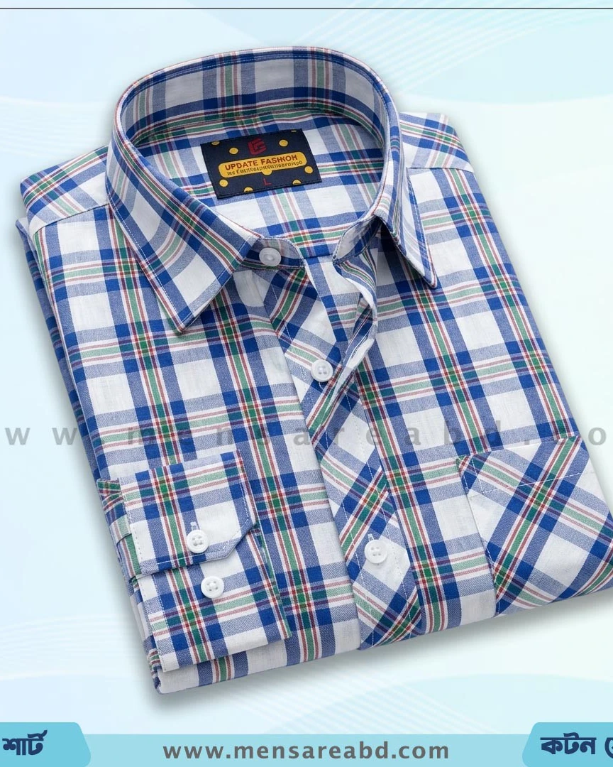 Cotton Check Shirt - 1753