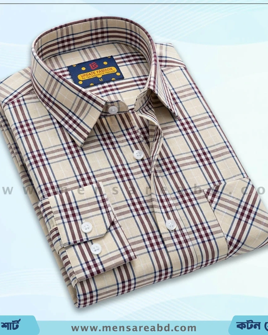Cotton Check Shirt - 1752