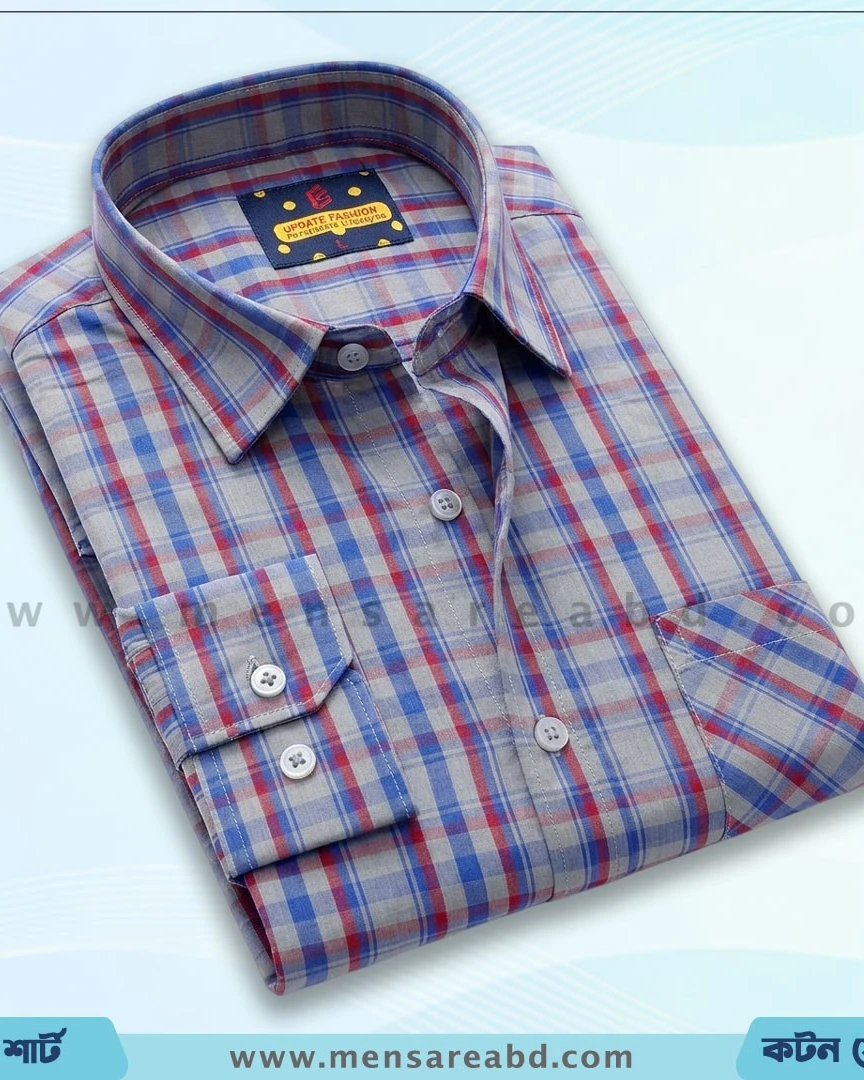 Cotton Check Shirt - 1750