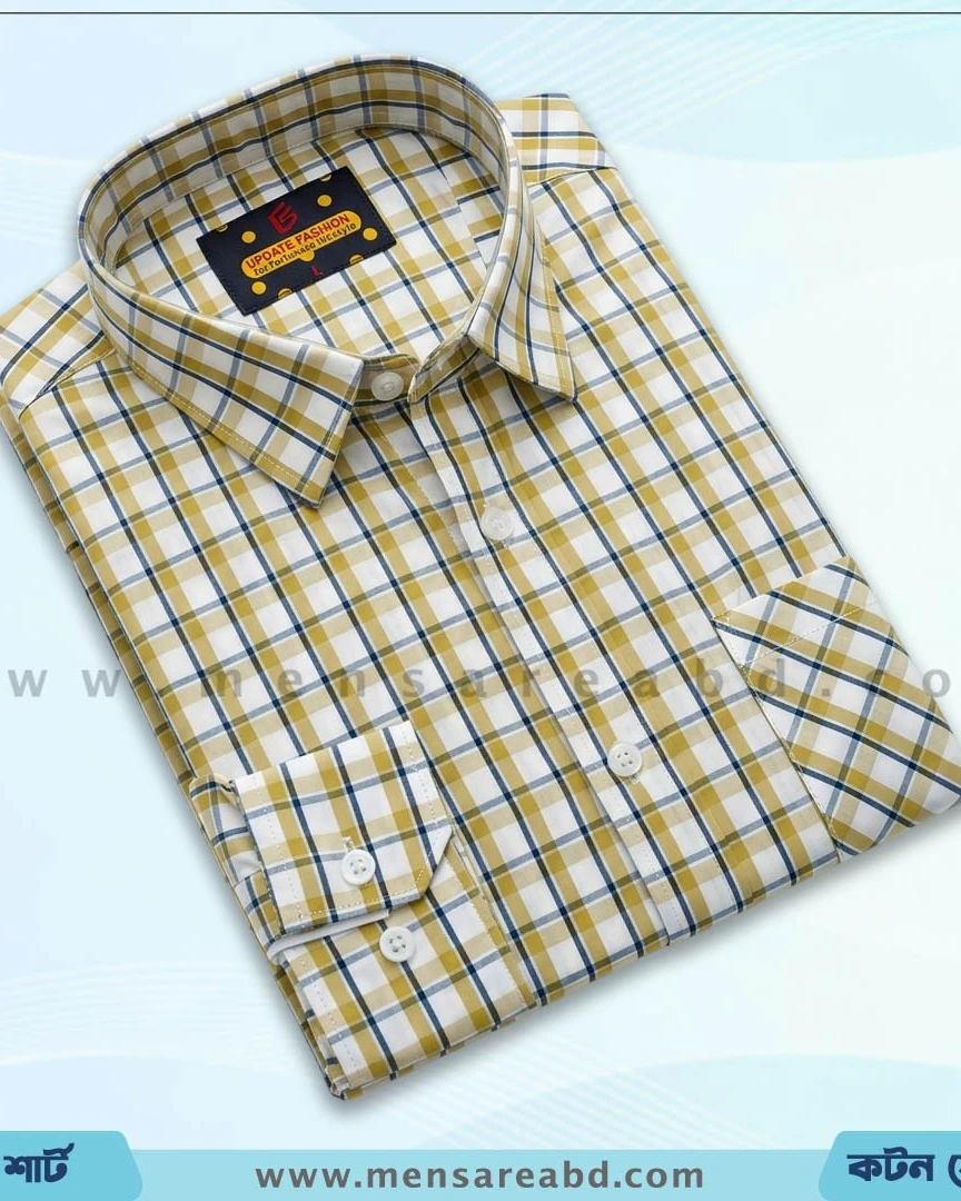Cotton Check Shirt - 1748