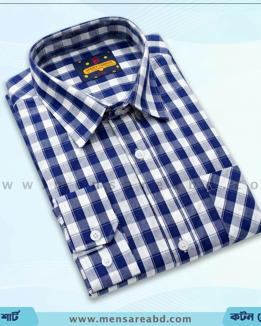 Cotton Check Shirt - 1747
