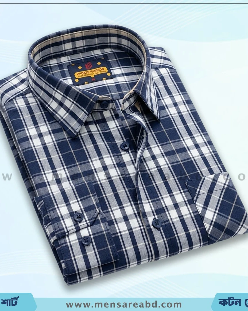Cotton Check Shirt - 1746