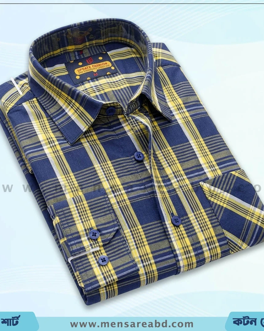 Cotton Check Shirt - 1745
