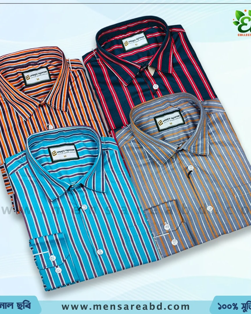 Cotton Striped Shirt - 1644