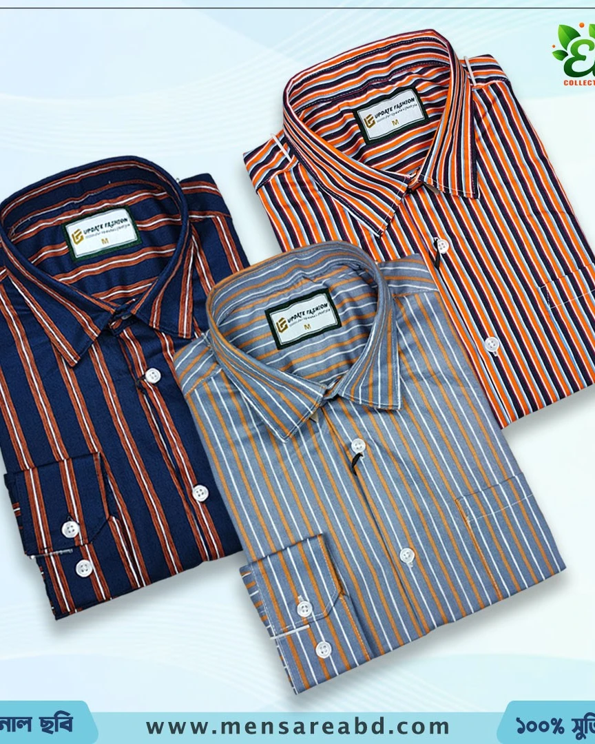 Cotton Striped Shirt - 1640