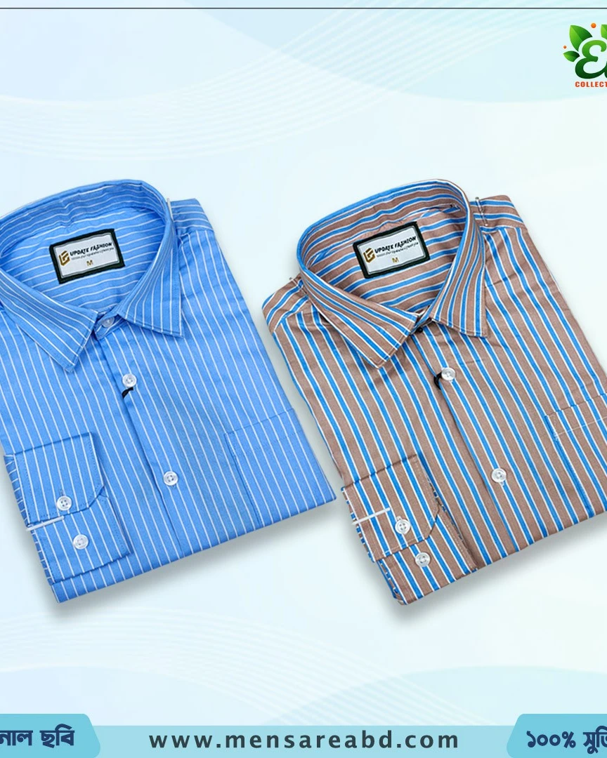 Cotton Striped Shirt - 1636