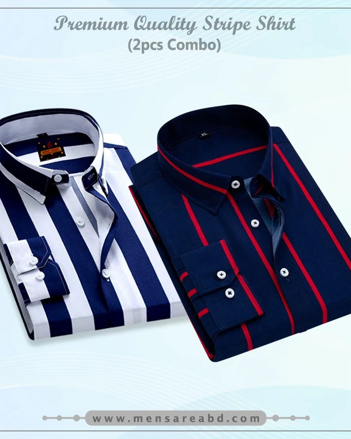 Cotton Stripe Shirt - 1436