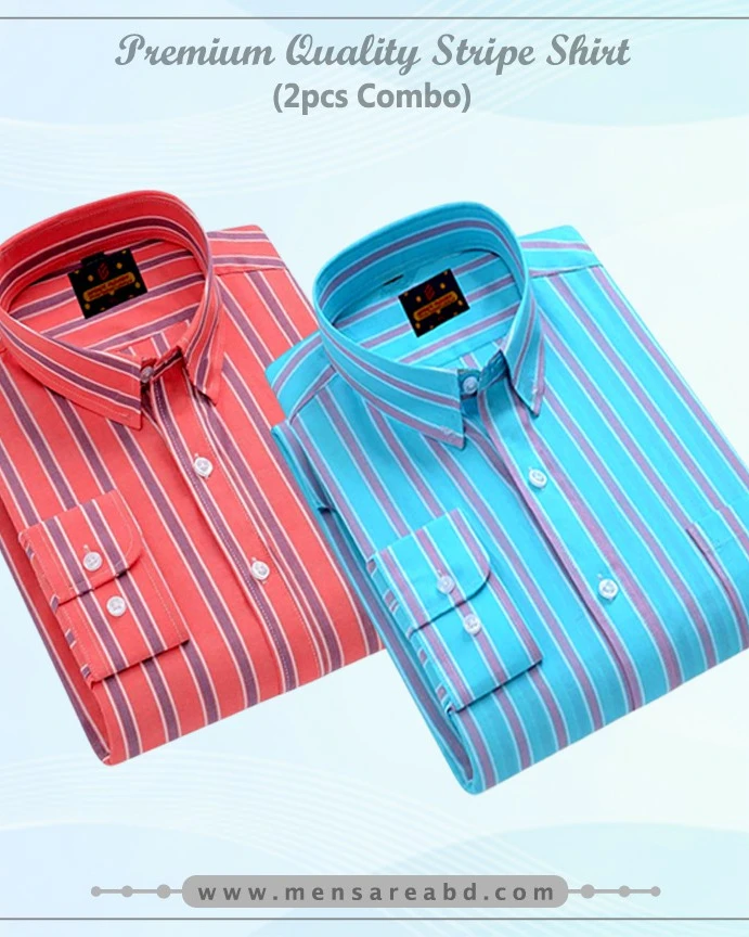 Cotton Stripe Shirt - 1435