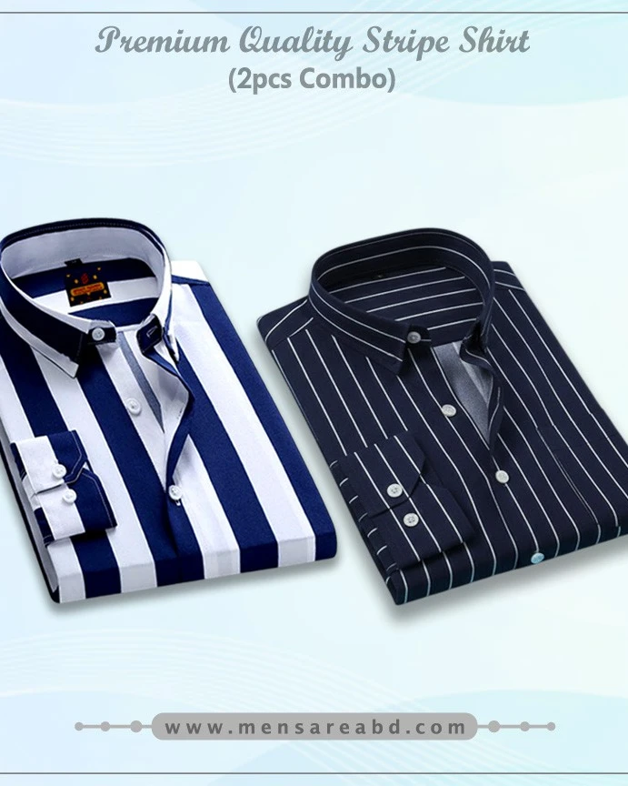Cotton Stripe Shirt - 1432