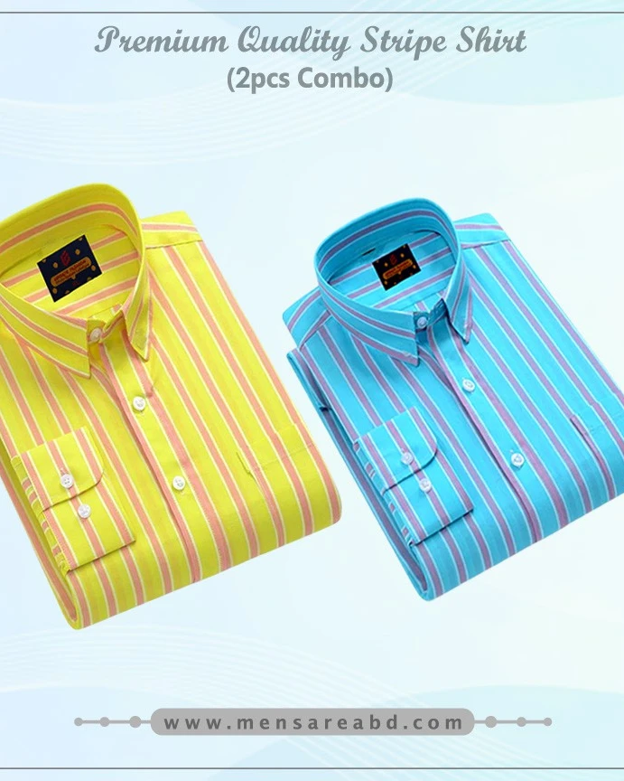 Cotton Stripe Shirt - 1431