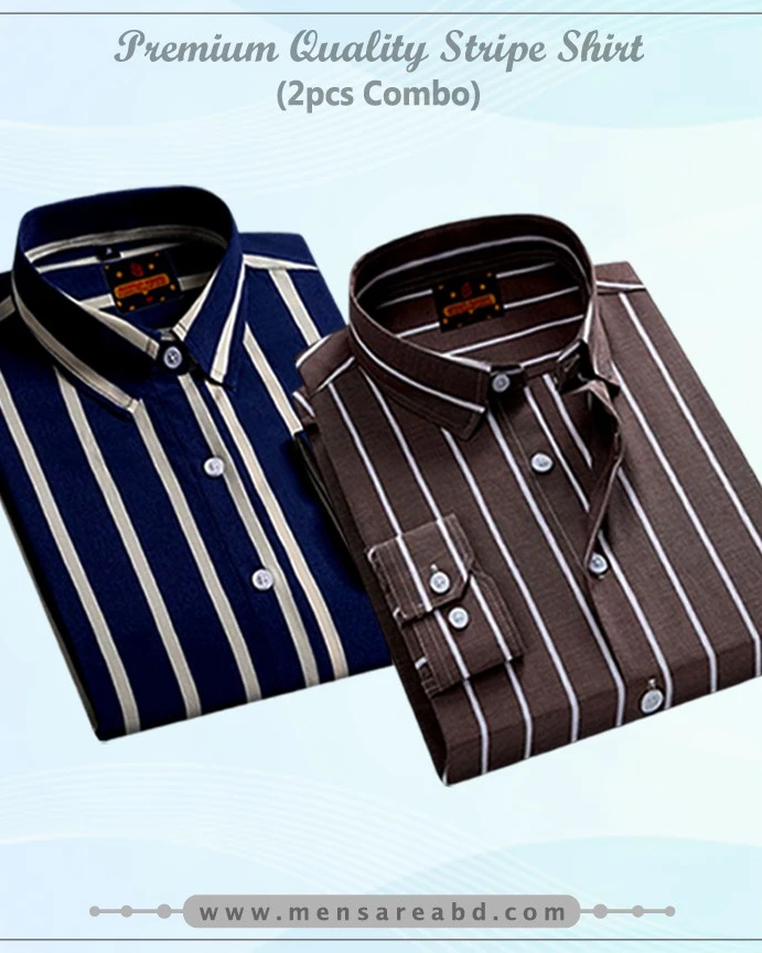 Cotton Stripe Shirt - 1430