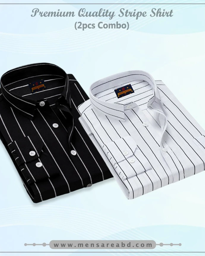 Cotton Stripe Shirt - 1427