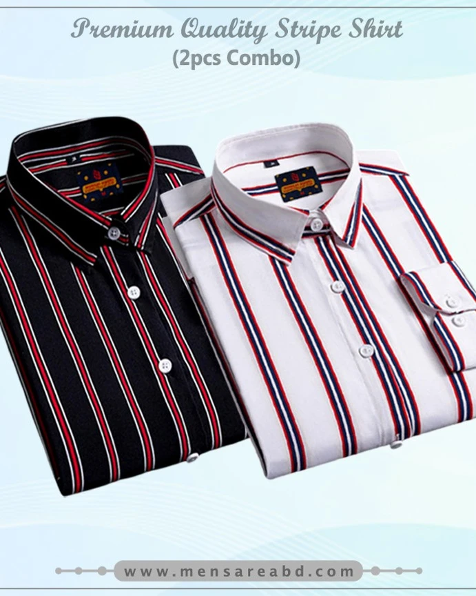 Cotton Stripe Shirt - 1420