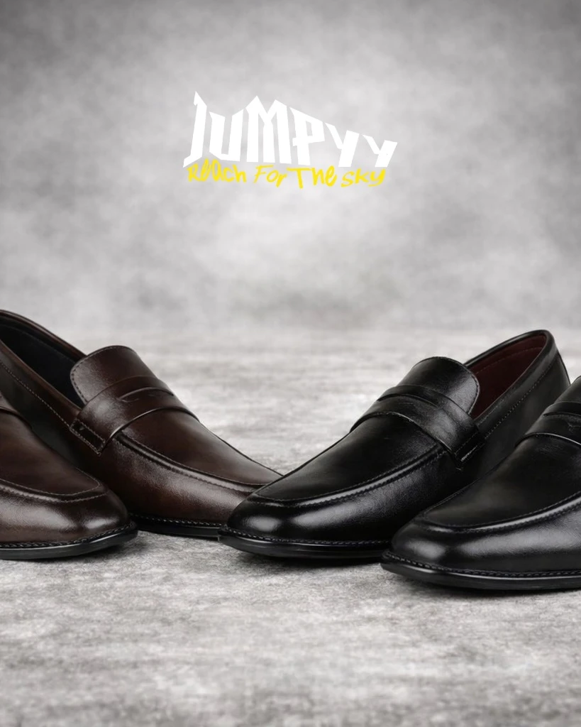 The Count: Chisel-Toe Penny Loafer | 100% Authentic Cow-Leather