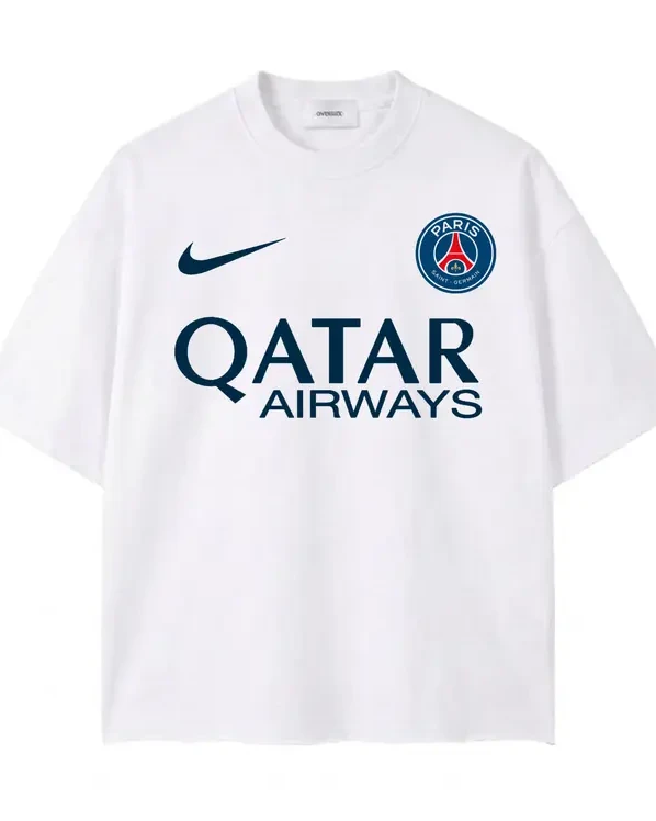 Paris Saint-Germain Club Drop Shoulder T-Shirt