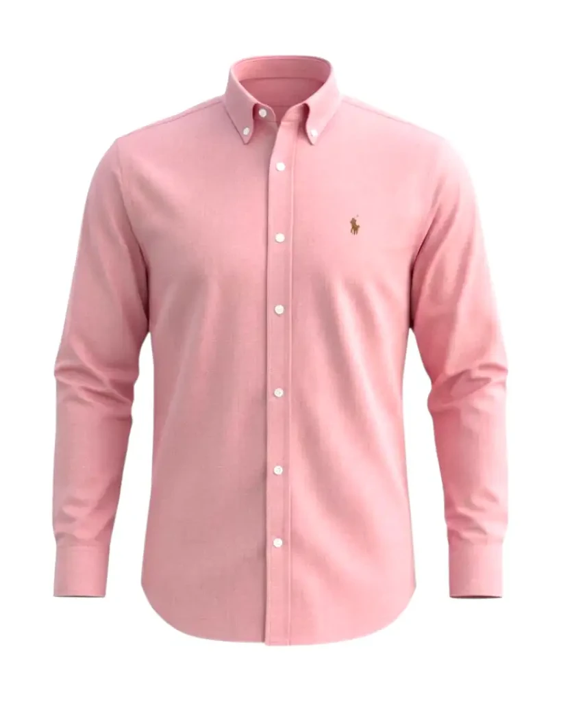 Premium Oxford Cotton Peach Pink
